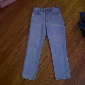 Abercrombie and Fitch 90s straight ultra high rise Jeans size 2 short